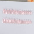 thumbnail image 3 of Scnwvu French Tip Press on Nails Medium Almond Fake Nails Full Cover Glue on Nails for Women Nails Manicure Decoration,Includes 24 Nails and 20 Manicure Tools, 3 of 6
