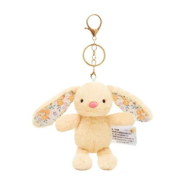 Jellycat Bunny Plush Keychain Toys,Stuffed Animal Toy, 8.26" Bunny Jellycat Soft Stuffed Cuddly Plush,Jellycat Keychain Toy – Perfect For Adult Kids Cute For Bags