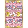 thumbnail image 1 of Hello Kitty and Friends: 25 Snack Time - Collage Wall Poster, 14.725" x 22.375" Framed, 1 of 4