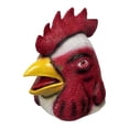 thumbnail image 2 of Máscara de cabeza de , divertida máscara de pollo para fiestas, juegos de rol, pubs y festivales., 2 of 8