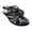 Black Twisty Flower - Perfect Black 9, variant on Tory Burch Women's Chelsea Flip-Flops in Crushed Mint, Size 8 US