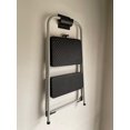 thumbnail image 4 of Tetra-Teknica GMH-01 4-in Steel Wall Mount Ladder and Wheelbarrow Hanger, Matte Black, 4 of 7