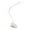 White, variant on Matoen12 Clip on Lamp USB Reading Light 3 Color Modes LED Flexible Gooseneck Desk Light for Desk Eye Caring Bed Lamp for Headboard