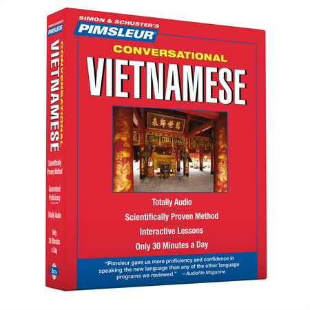 Pimsleur Vietnamese Conversational Course - Level 1 Lessons 1-16 CD : Learn to Speak and Understand Vietnamese with Pimsleur Language (Best Way To Learn Vietnamese)