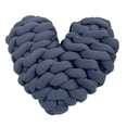 thumbnail image 2 of Visland Knotted Heart Pillow Knotted Soft Cute Cushion Knotted Heart-Shaped Pillow Knotted Heart-Shaped Pillow Cushion Heart-Shaped Decorative Pillow Shooting Props, 2 of 6