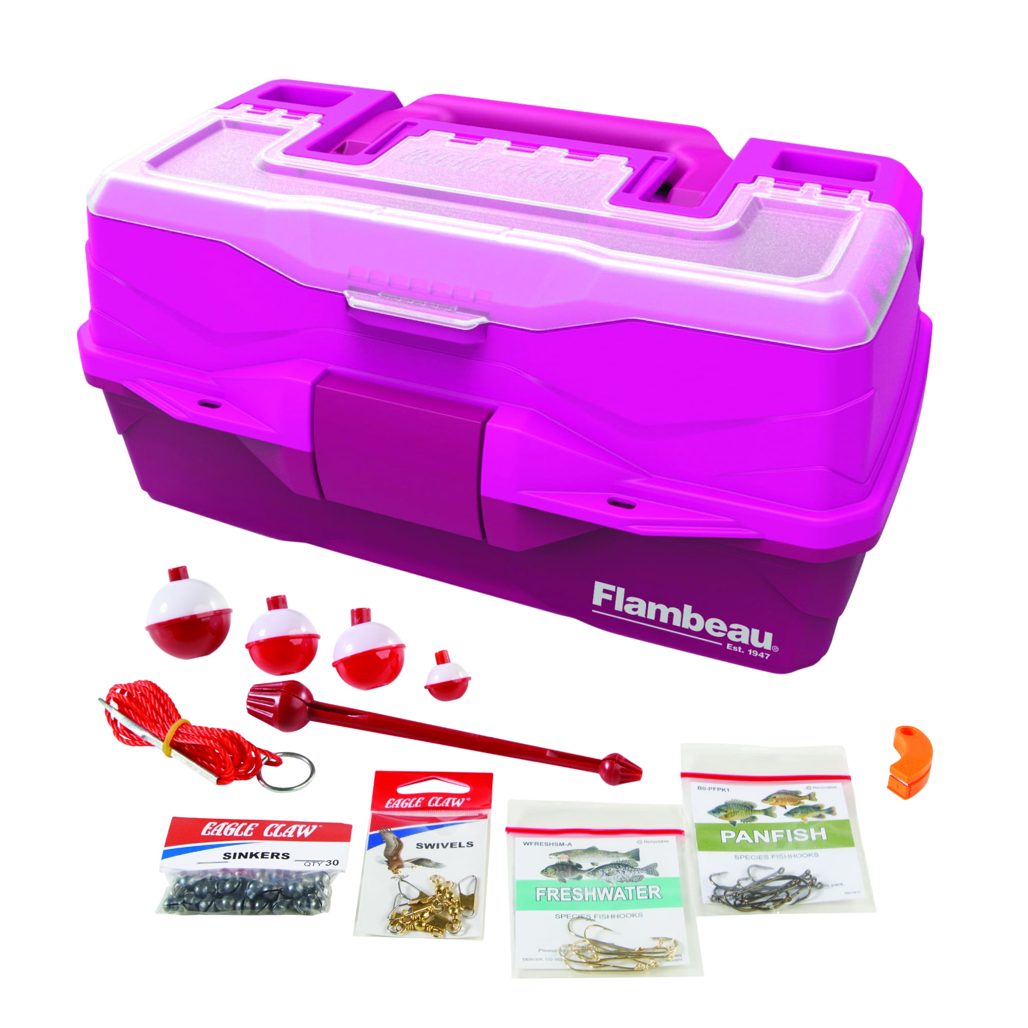 purple tackle box