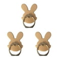 thumbnail image 2 of braveheart Mignon Lapin Alliage d'Aluminium Support de Téléphone Tablettes Poignée Support Doré 3ensemble, 2 of 6