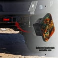 thumbnail image 5 of Hitch Cover Fits For 2-Inch Hitch,Skeleton In Cowboy Hat Playing Electric Guitarrubber Trailer Hitch Cover Tube Plug Insert,Car Exterior Accessories, Receiver Tube Hitch Plug, 5 of 6