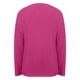 thumbnail image 5 of MHFRRA Camiseta de Manga Larga Oversize de Moda, Informal, Básica, con Cuello Redondo, para Uso Diario. Rosa Fuerte, 5 of 5