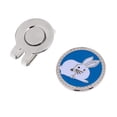 thumbnail image 3 of koolsoo Rabbit Golf Ball Marker with Hat Clip Golf Accessory Golfer Gift Hare, 3 of 6