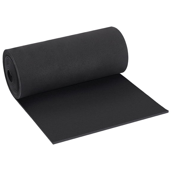 118x11.8 Inch EVA Foam Roll 4mm Thick Black Premium Cosplay Foam for Cosplay Costume Making Crafts DIY Projects Foamie Crafts