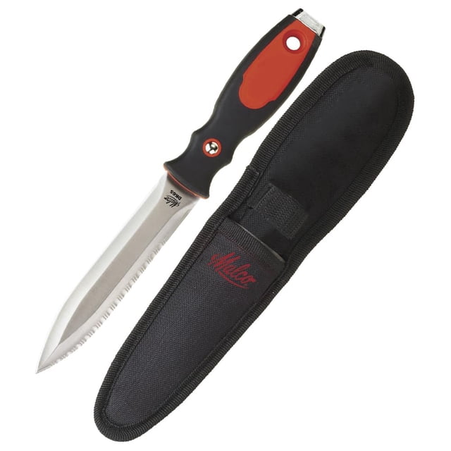 Cuchillo para ductos Malco DK6S de doble cara, liso y serrado