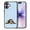Basset Hound Dog Lying Down Looking Up On Light Blue Background, variant on WIRESTER Shockproof Soft Rubber Cover Case for Apple iPhone 17 6.3" 2025, French Bulldog Dog Lying Down Looking Up On Pale Aqua Background