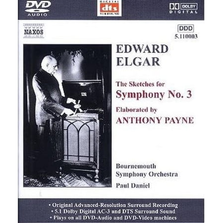 Elgar / Payne / Daniel / Bournemouth So - Symphony 3 - Music & Performance - DVD