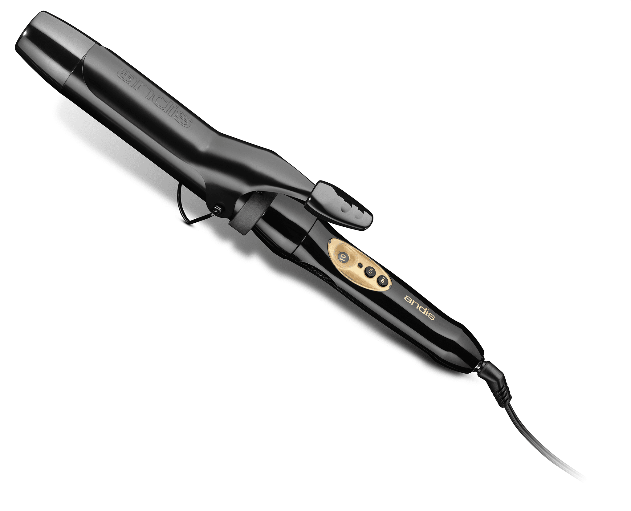 Andis Professional High Heat Curling Iron, 1.5", Black
