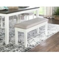 thumbnail image 4 of L. Powell Acquisition Corp. Farmhouse Two-Tone Design Jane 6 Piece Dining Set, 4 of 15