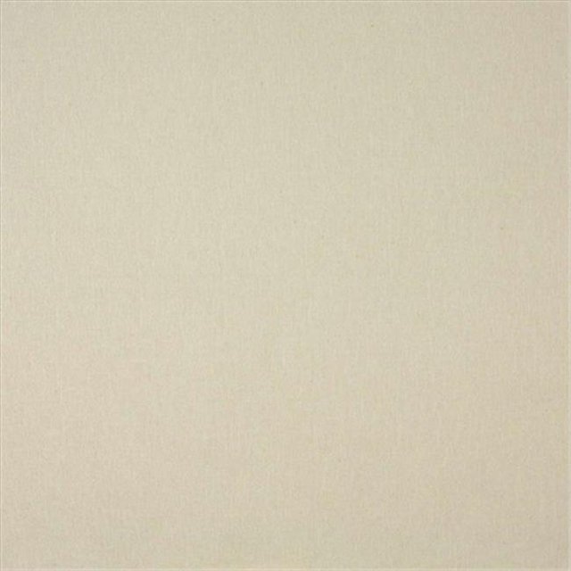 Designer Fabrics A096 54 Po. Large Tissu d'Ameublement Texturé Blanc Cassé Uni