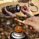 thumbnail image 4 of Camping al aire libre Senderismo Estufas Adaptador Convertidor de horno de gas dividido (Oro) Ndcxsfigh Nuevos Originales, 4 of 9