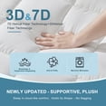 thumbnail image 5 of Cooling Extra Thick Queen Mattress Pads, White Thick Queen Size Mattress Pad and Mattress Protector Queen, Pillow Top for Back Pain Relief with Deep Pocket Cover, 5 of 11