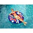 thumbnail image 3 of Koolwaves Americana 46" Patriotic Pattern Swim Ring, 3 of 7