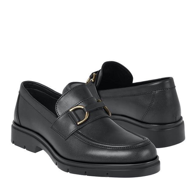 MOCASINES GREEN LOVE MUJER 96040 SIMIPIEL NEGRO