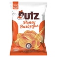 thumbnail image 2 of (3 pack) Utz Potato Chips, Honey BBQ Flavored, 7.75 oz Family Size Bag, 2 of 10