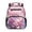 Axolotl Pink, variant on Bus Print Toddler Backpack Boys Girls Kids School Bag with Multiple Organizer Pockets Adjustable Straps for Preschool Kindergarten Back to School Gifts