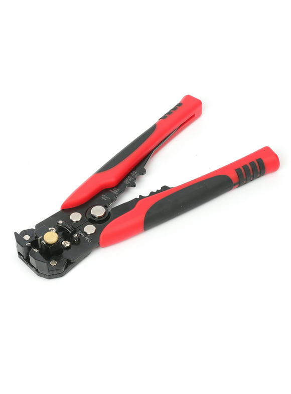 EverStart 8-inch Self Adjusting Wire Stripper, Model 5138, Black ,Red, UL Listed, New