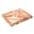 thumbnail image 4 of Taj Hotel Kantha Cotton Throw 50x70 Handcrafted Patchwork Blanket India, 4 of 5