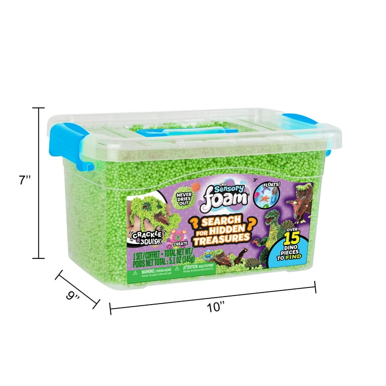 Orb Sensory Foam Dinosaur Treasures Bin - Walmart.com