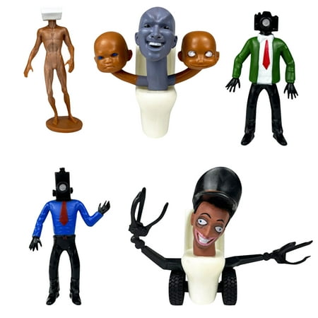 

Skibidi Toilet Costume Cameraman Skibidi Toilet Costume s Speaker TV Man Figures Toys Collection Kids Xmas Gift