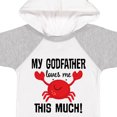 thumbnail image 4 of Inktastic My Godfather Loves Me Godchild Boys or Girls Baby Bodysuit, 4 of 5