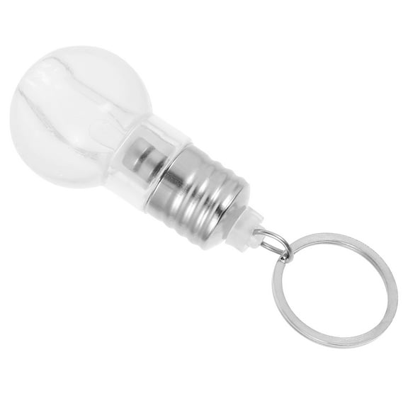 HEANUJJ LED Keychain Flashlight Polymethyl Methacrylate Mini Portable Bright Light 1 Set
