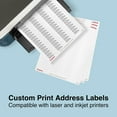 thumbnail image 4 of Staples Laser/Inkjet Shipping Labels 0.5"W x 1.75"L White 80 Labels/Sheet 18056/SIWO090, 4 of 5