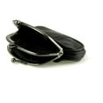thumbnail image 5 of Marshal Women's Double Frame Coin Purse with 2 Compartments, Black, 5 of 5