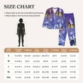 thumbnail image 6 of Kll Christmas Igloo Print Women'S Long Sleeve Pajamas With Pants Sleepwear Loungewear 2 Set-Medium, 6 of 9