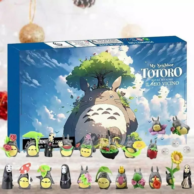 totoro  My Neighbor Totoro Holiday Advent Calendar 2024, 24 Pcs Random