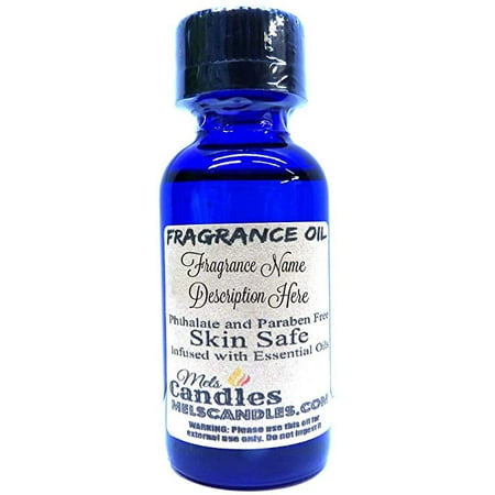 Eggnog 1oz / 29.5 ml Blue Glass Bottle of Premium Grade Fragrance Oil, Skin Safe Oil, Candles, Lotions Soap and More