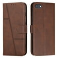 thumbnail image 2 of Compatible for iPhone 8 Plus/7 Plus Wallet Case,[Magnetic Closure][Kickstand][Wrist Strap][Card Holder Slots] RFID BlockingTPU Interior Protective PU Leather Folio Flip Shockproof Cover,Brown, 2 of 11