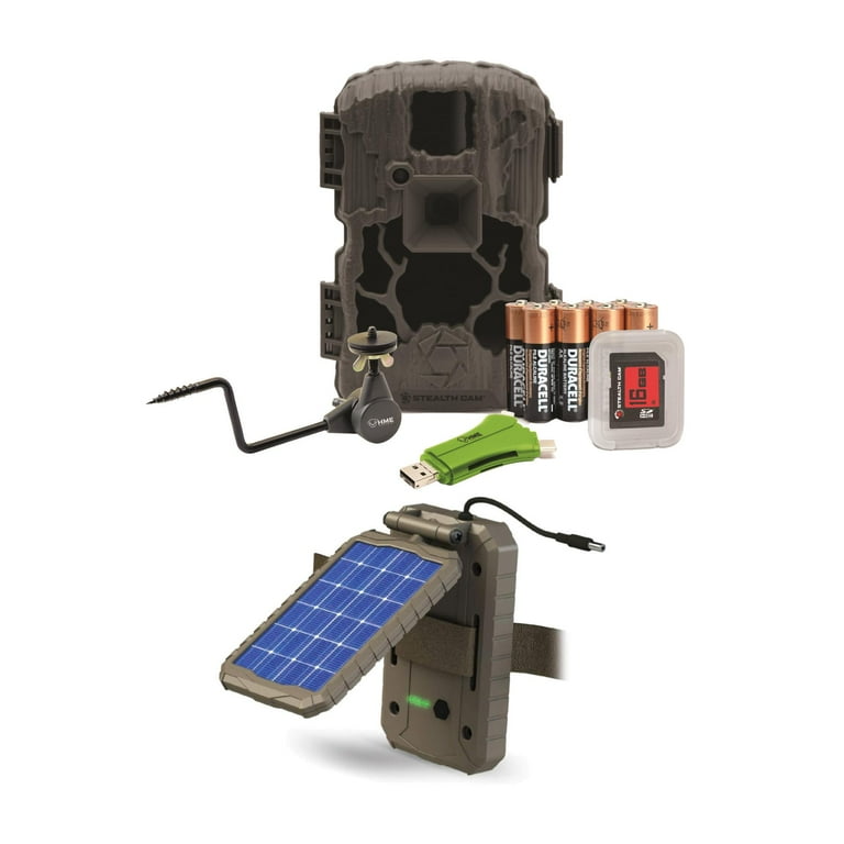 Stealth Cam PXV26 26-Megapixel Hunting Trail Camera with Solar