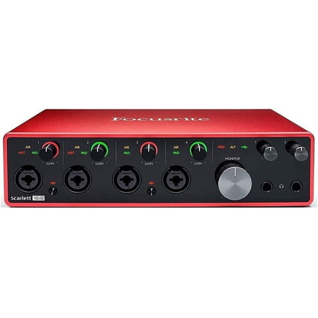UPC: 0815301005209 | Focusrite Scarlett 18i8 18-In 8-Out USB Audio Interface  3rd Generation