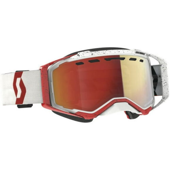 Scott USA Prospect Lunettes de Ski SnowCross Blanches / Rouges
