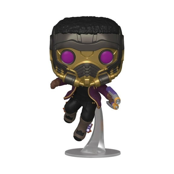 Funko Pop! Marvel: What If - T'Challa Star-Lord Vinyl Bobblehead