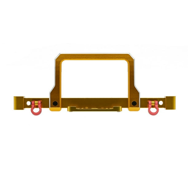 Vogacara 1/10 Control remoto 2,4G coches parachoques delantero modificación piezas de repuesto reparación montaje reemplazo para MN 999 Kits de construcción modelo Oro Vogacara FN010273-02
