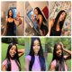 thumbnail image 4 of Extensiones de cabello Yuksoocosh Color 1B Human Hair 8a Grade, 4 of 8