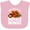 AD-Pink, variant on Inktastic Buffalo Wings Game Day Snack Boys or Girls Baby Bib