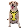 thumbnail image 1 of XMXY No Pull Dog Harness, Yellow Watermelon Cartoon Adjustable Reflective Pet Harness with Oxford Vest, Small Size, 1 of 9