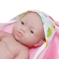 thumbnail image 2 of Juego de bañera Doll JC Toys La Newborn de 12,5 cm con canastilla de 10 piezas, 2 of 5