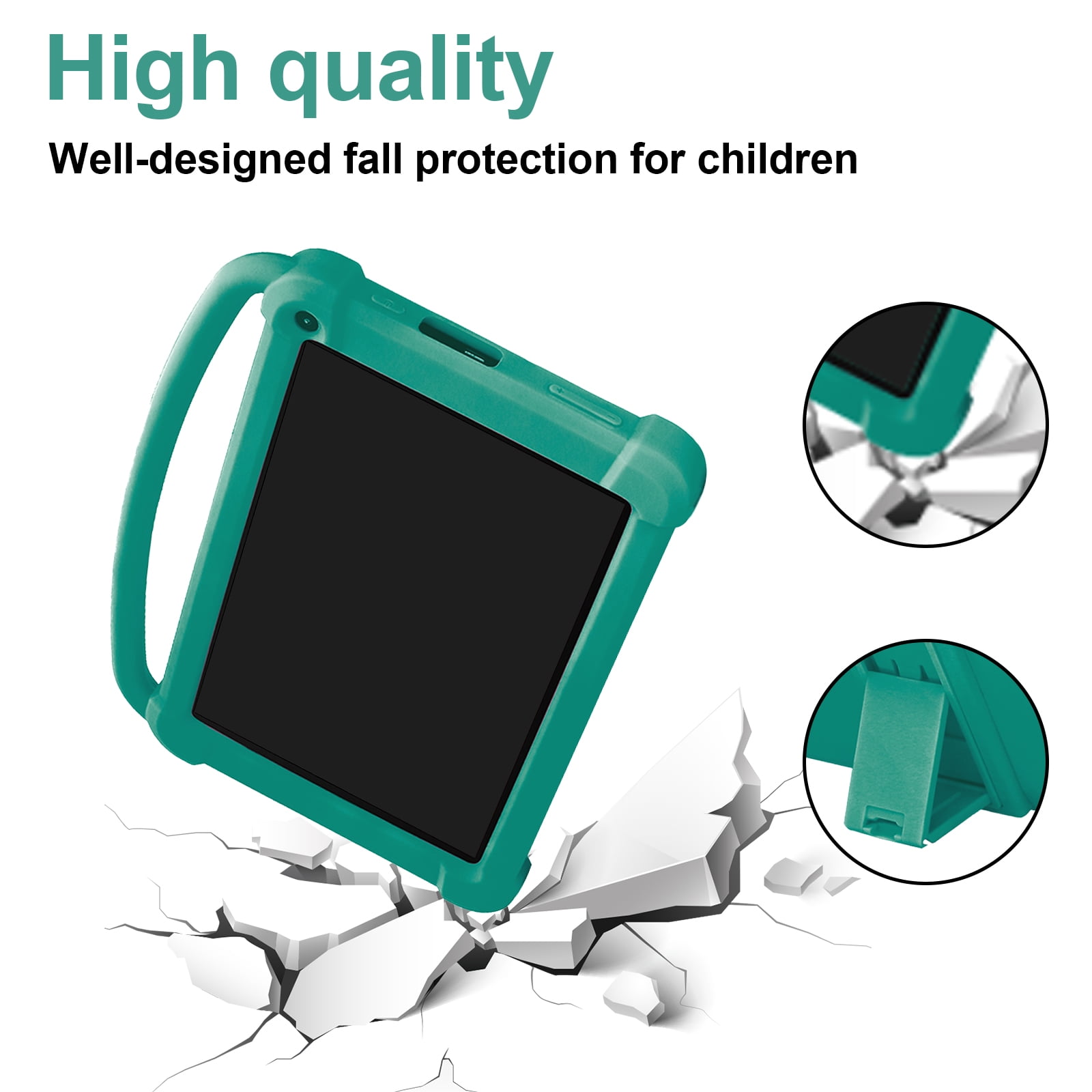 BYANDBY Tablet for Kids 7 inch Android 12.0 Tablet, 4GB+32GB ROM （1TB Expand）