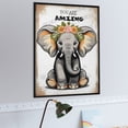 thumbnail image 3 of Elephant with Inspiring Positive Quotes Wood Wall Art Wood Decorative for Home Desk Shelf Wall Decor 1000 Piece Jigsaw Puzzle for Adults 20"x30", 3 of 8